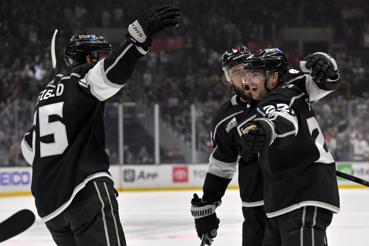 Kings Byfield's Move Back to Center Sets up Partnership With Fiala