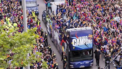 El Barça planea una "fiesta masiva" si se gana la Champions