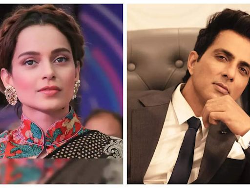 Kangana Ranaut calls out Sonu Sood for comparing food vendor spitting in customer's food to Shabri episode in Ramayana | - Times of India