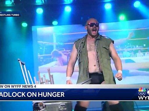 'Headlock on Hunger' addresses food insecurity in the ring this weekend