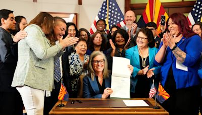 Arizona abortion ban repeal signed by Gov. Katie Hobbs, but 1864 law will linger for months. What's next?