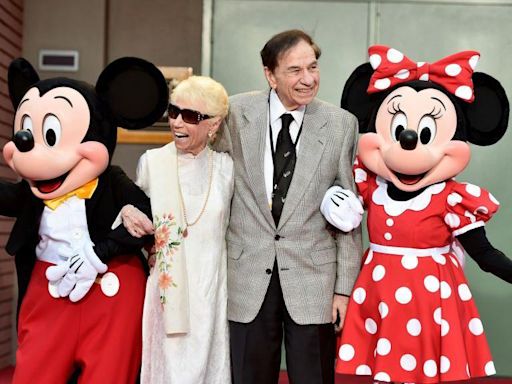 Disney songwriter Richard M Sherman dies aged 95