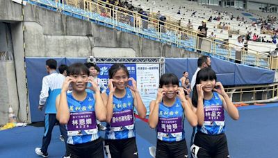 13歲陳羿岑女子1600接力上演大逆轉 成田徑最風光5金后