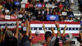 Donald Trump embraces QAnon again at North Carolina rally as ties to violence raise concern