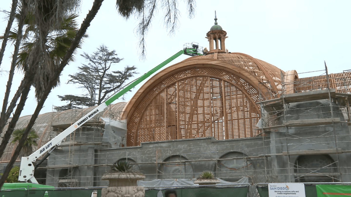 Three years later, a sneak peek inside Balboa Park's Botanical Building restoration