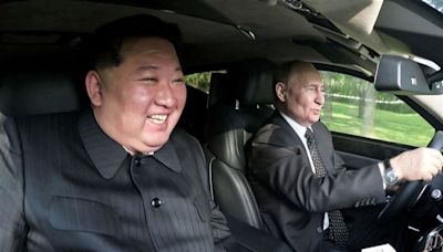 北韓版「在路上」？普丁開車載金正恩兜風 笑開懷畫面曝光