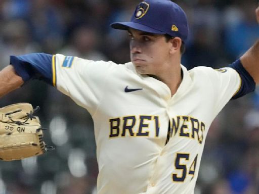 Brewers rookie pitcher shines in major league debut