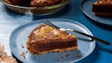 Peanut Butter Brownie Pie With a Pretzel Crust