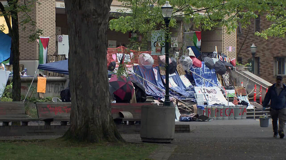 PSU closes campus today as pro-Palestinian protesters occupy library