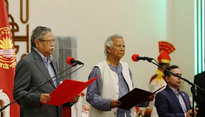 Interim leader Muhammad Yunus takes the helm in Bangladesh, to seek peace and prepare elections