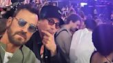 Justin Theroux and Robert Downey Jr. attend Olivia Rodrigo concert