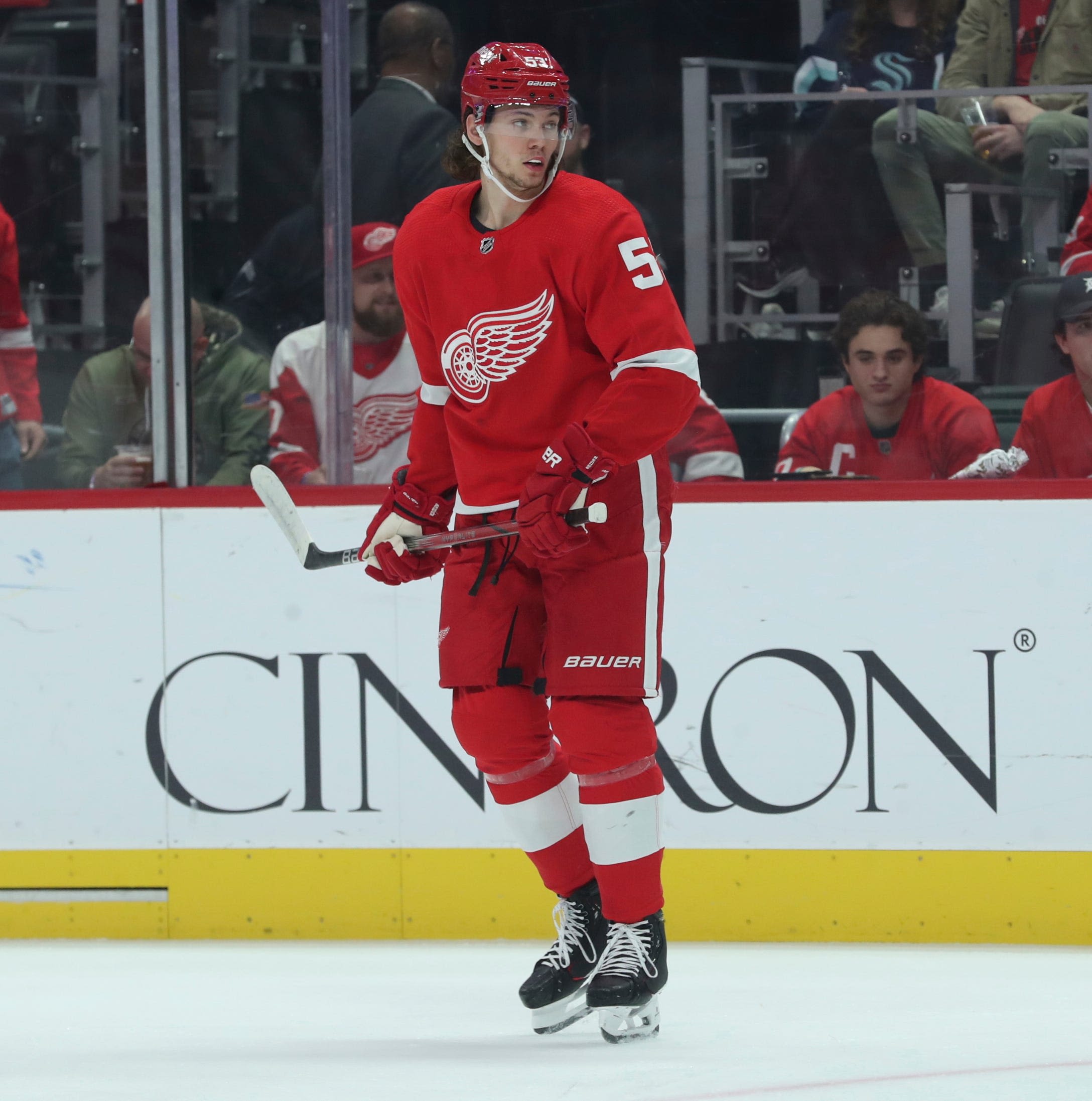 Steve Yzerman on contract talks with Detroit Red Wings' Moritz Seider: 'Not far apart'