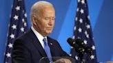 Biden says during news conference he's going to 'complete the job' despite calls to bow out