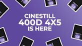 A new large-format film launches as CineStill announces 400D in 4x5 format
