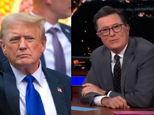 Donald Trump Slams Late Night Talk Show Host Stephen Colbert; Calls Him 'Total Loser'