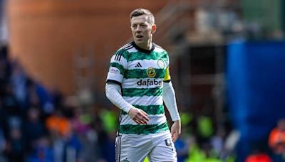 Celtic cautious over Callum McGregor as Brendan Rodgers admits captain is 'not out of the woods'