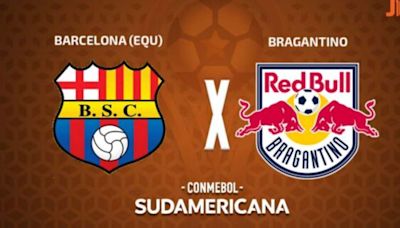 Barcelona de Guayaquil x RB Bragantino: onde assistir, escalações e arbitragem