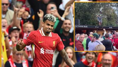 Lucho Díaz está imparable en Inglaterra: así cantan la canción del colombiano en las calles de Liverpool