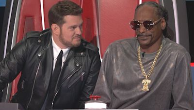 'The Voice': Snoop Dogg and Michael Bublé Bond Over Being 'Newbie' Coaches (Exclusive)