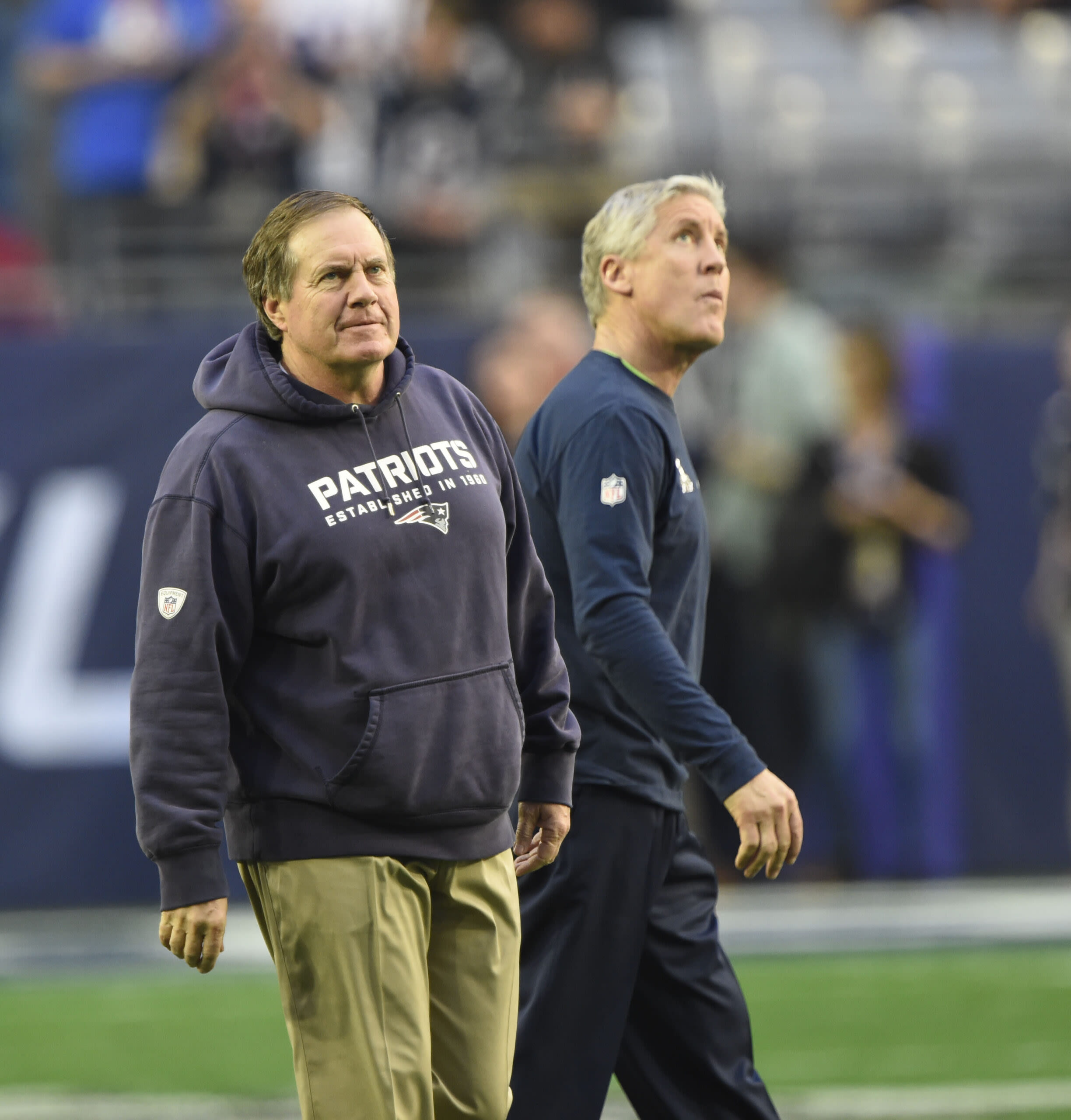 How many head coaches did each NFL team have during Bill Belichick’s run in New England?