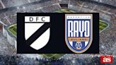 Danubio 0-0 Rayo Zuliano: resultado, resumen y goles