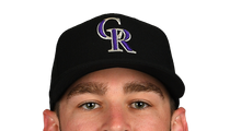 Brendan Rodgers has quiet day at the plate in Rockies' heavy loss