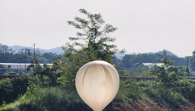 North Korea drops balloons full of rubbish and excrement onto South Korea