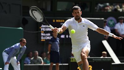 Djokovic passes early Wimbledon test, Swiatek sails through