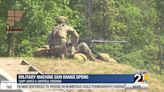 Military machine gun range opens