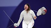Olympic fencer reveals she was 7 months pregnant while competing