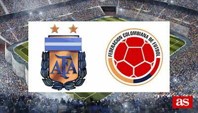 Argentina vs Colombia: estadísticas previas y datos en directo | Copa América 2024