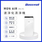 【BOSSWELL博士韋爾】Mon Air(ML13)免耗材雙電離抗敏滅菌空氣清淨機5-18坪