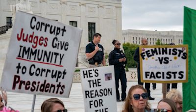 Supreme Court justices say Trump immunity decision will have ‘huge implications’ for America’s future: Live