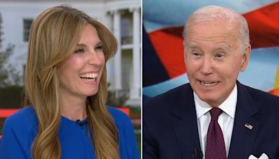 MSNBC host gushes over Biden in fawning interview with White House spokesman: 'You don't have to persuade me'