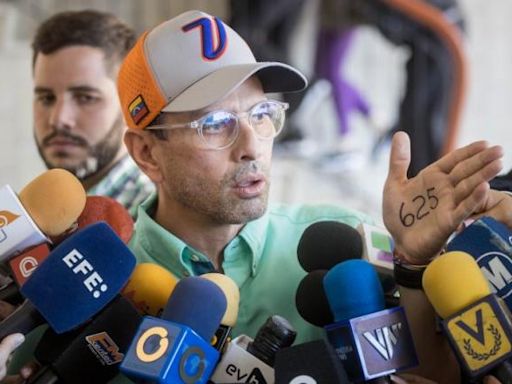 Capriles: Maduro eligió "el peor camino" al "desconocer" que el pueblo "le votó en contra"