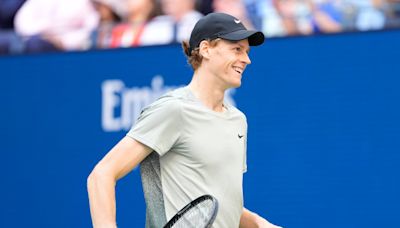 US Open men's singles champion Jannik Sinner