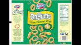 Here’s why an onion-flavored snack has been recalled from dollar stores in 17 states
