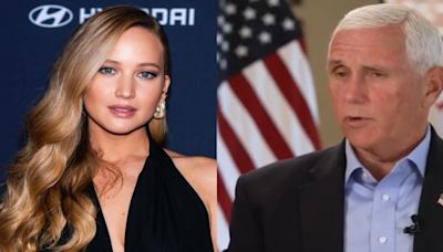 Jennifer Lawrence calls out Mike Pence at GLAAD Media Awards
