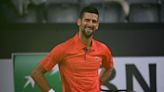 Video: Novak Djokovic Jokingly Wears Helmet After Being Hit in Head with Water Bottle