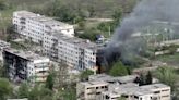 Haunting drone pics show Ukraine village razed to apocalyptic wasteland