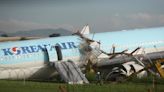 Korean Air plane overshoots runway, shuts Philippine airport