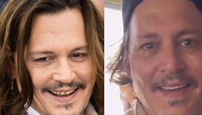 Ator Johnny Depp mostra novo sorriso após polêmica dos 'dentes podres'