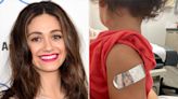 Emmy Rossum Shares Rare Photo of Daughter, 1, Getting Her COVID Vaccine: 'Exciting Day'