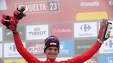 American Sepp Kuss keeps leader jersey with a third-place finish in Stage 17 of Vuelta a España