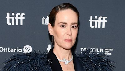 Sarah Paulson goes TOPLESS under blazer at TIFF