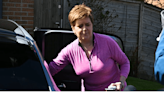 Sturgeon breaks silence as she's seen for first time since husband charged