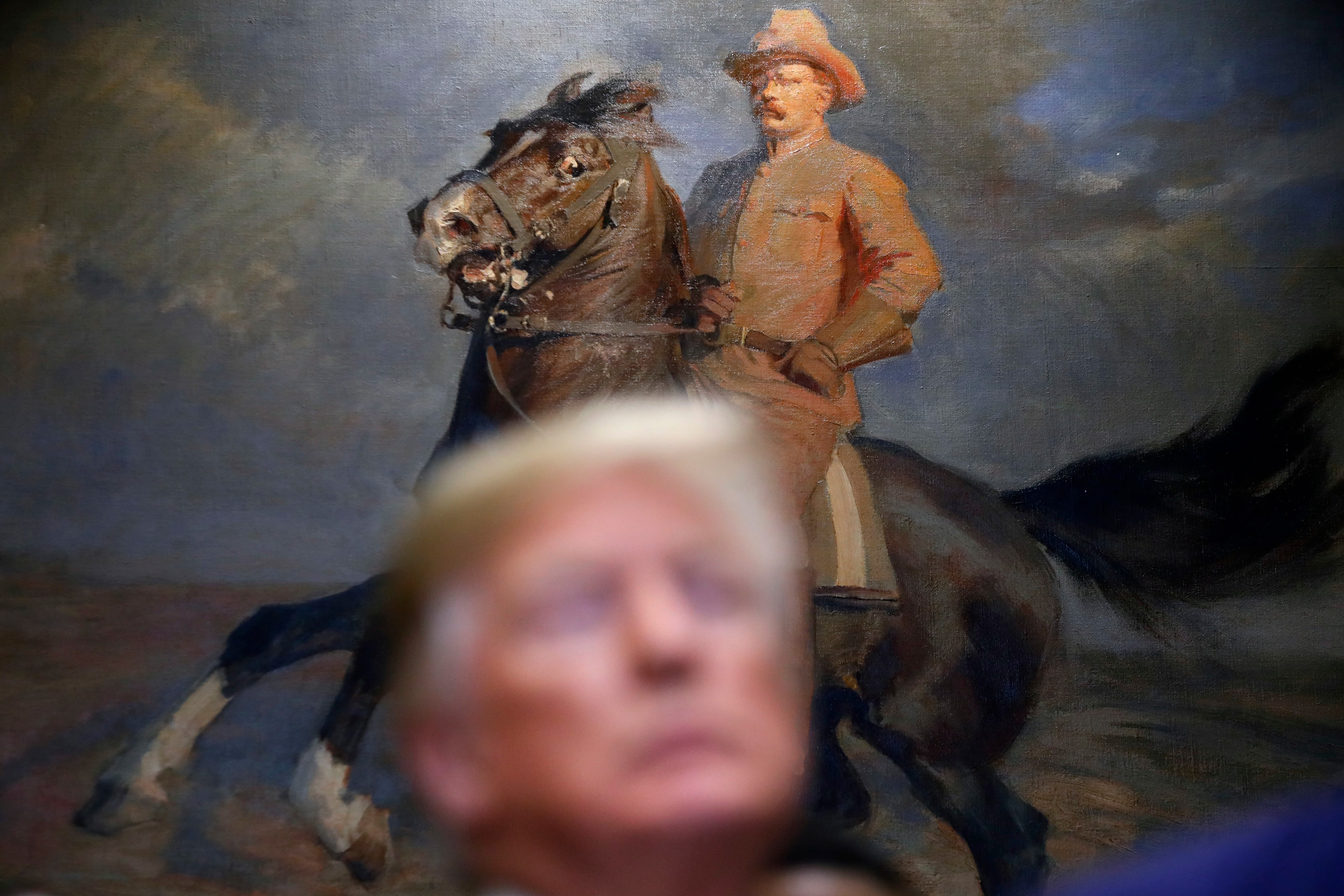 ‘Manly’ Teddy Roosevelt survived a gunshot. Trump backers seek to tap his image.