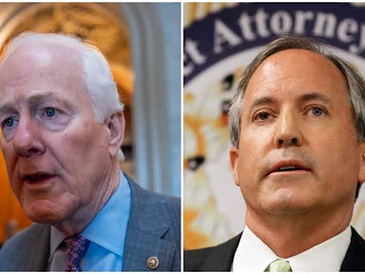 Cornyn ‘not too worried’ about prospect of primary challenge from Ken Paxton