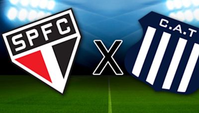 São Paulo x Talleres: onde assistir, horário e escalação das equipes