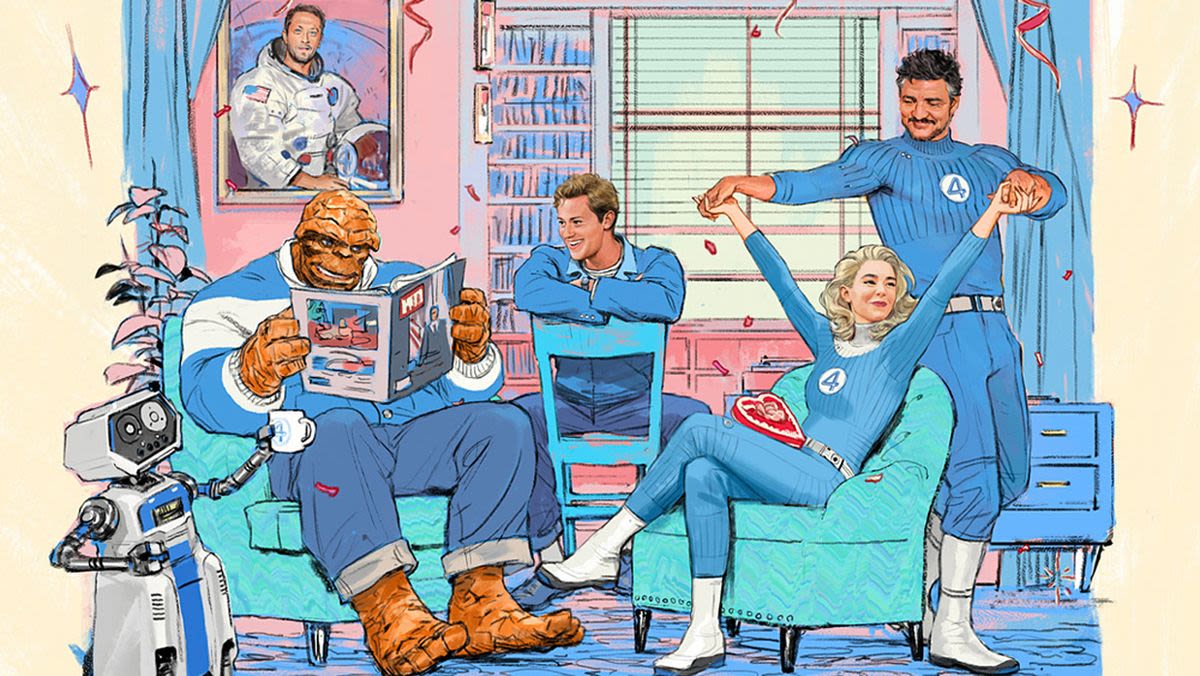 Marvel’s ‘Fantastic Four’ Titled ‘The Fantastic 4: First Steps’: Comic-Con Concept Footage Unveils Retro 1960s Vision